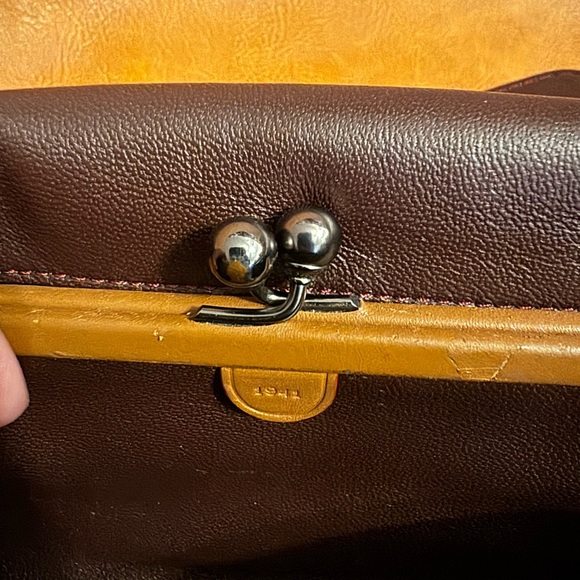 Coach 1941 Dinky with kisslock pocket in purple / iris - Picture 10 of 13